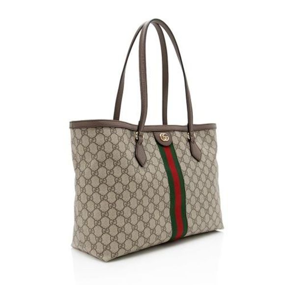 Gucci GG Supreme Ophidia Medium Shopping Tote - Picture 2 of 15